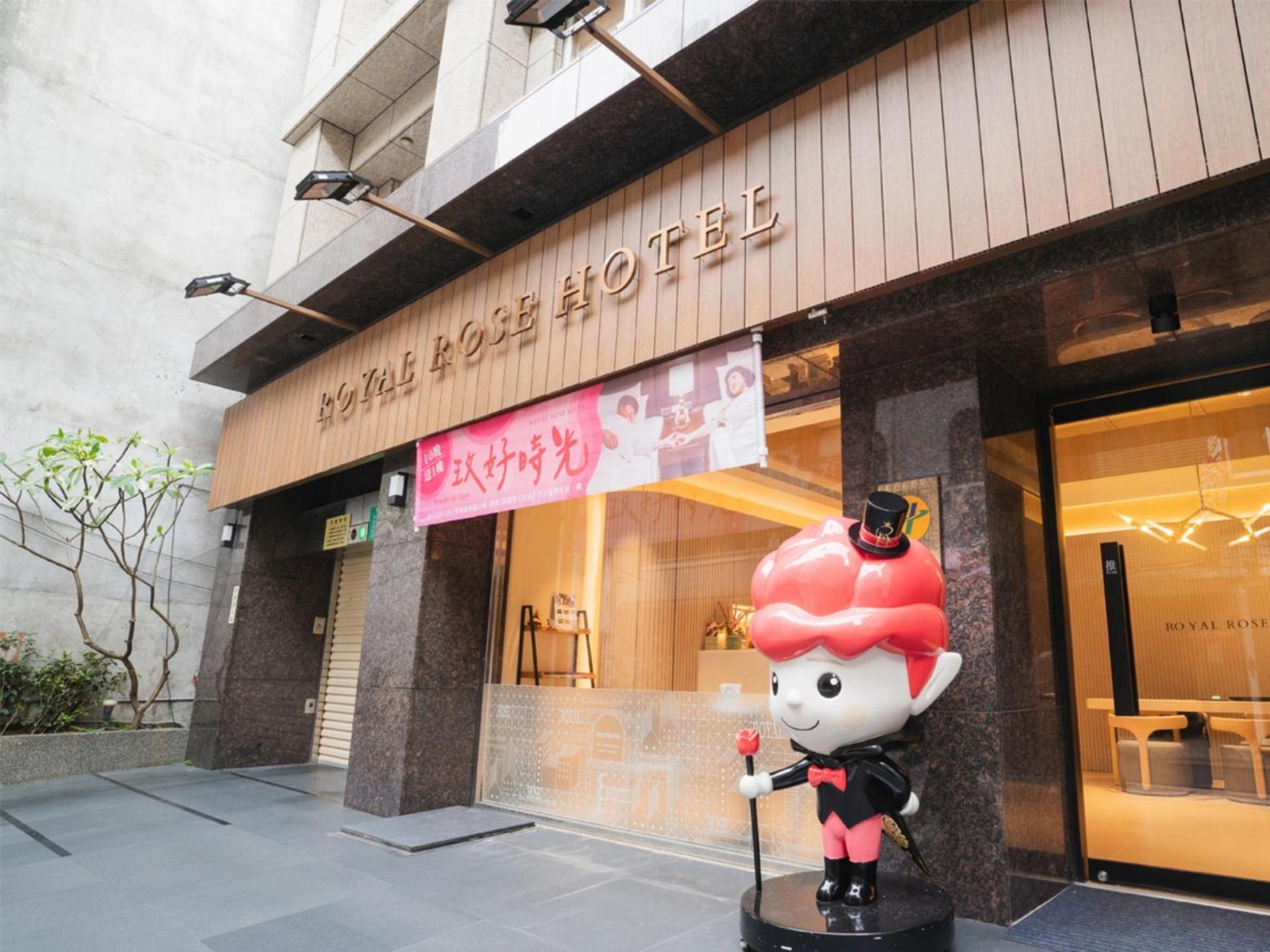Royal Rose Hotel Zhongshan Taipei Eksteriør billede