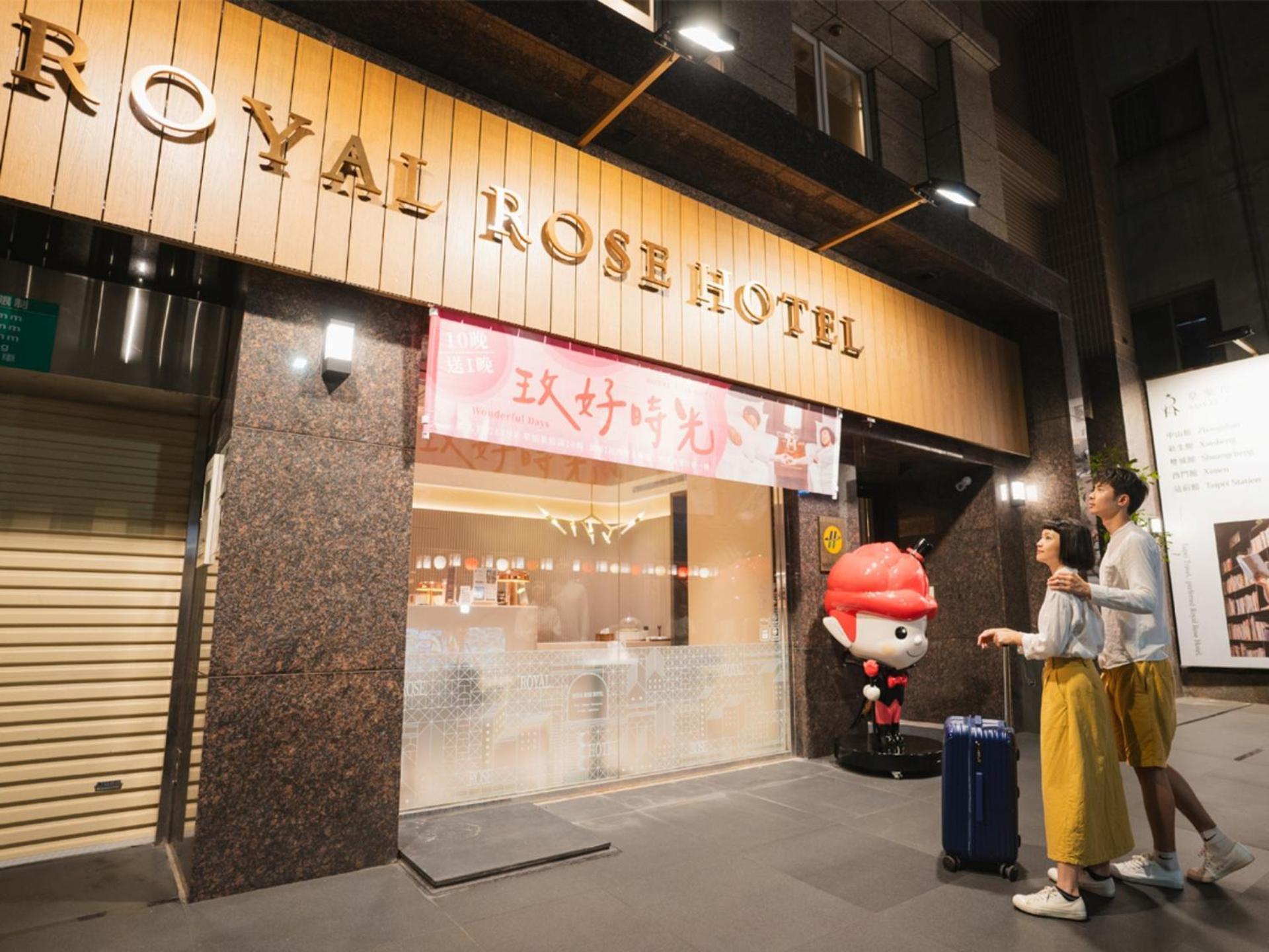 Royal Rose Hotel Zhongshan Taipei Eksteriør billede